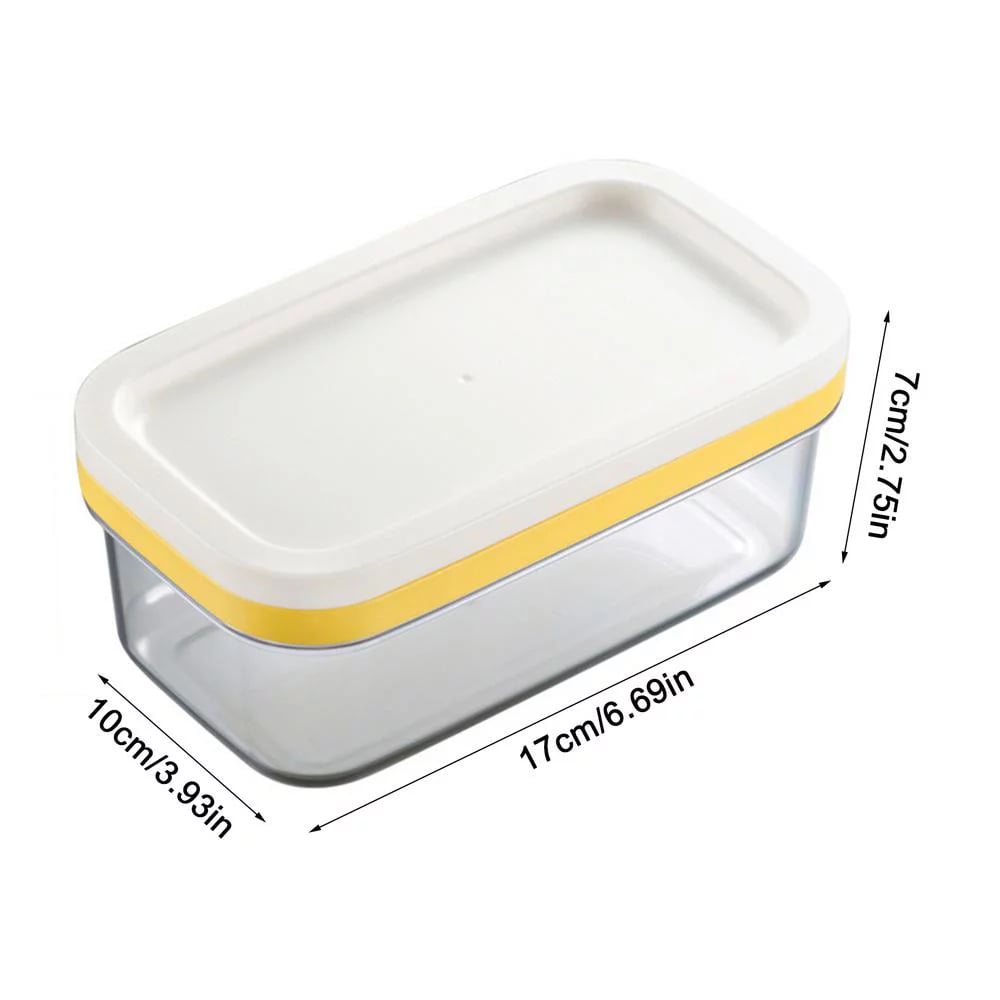 🧀Butter box with lid butter tray | cutting mesh, rectangular kitchen airtight storage crisper