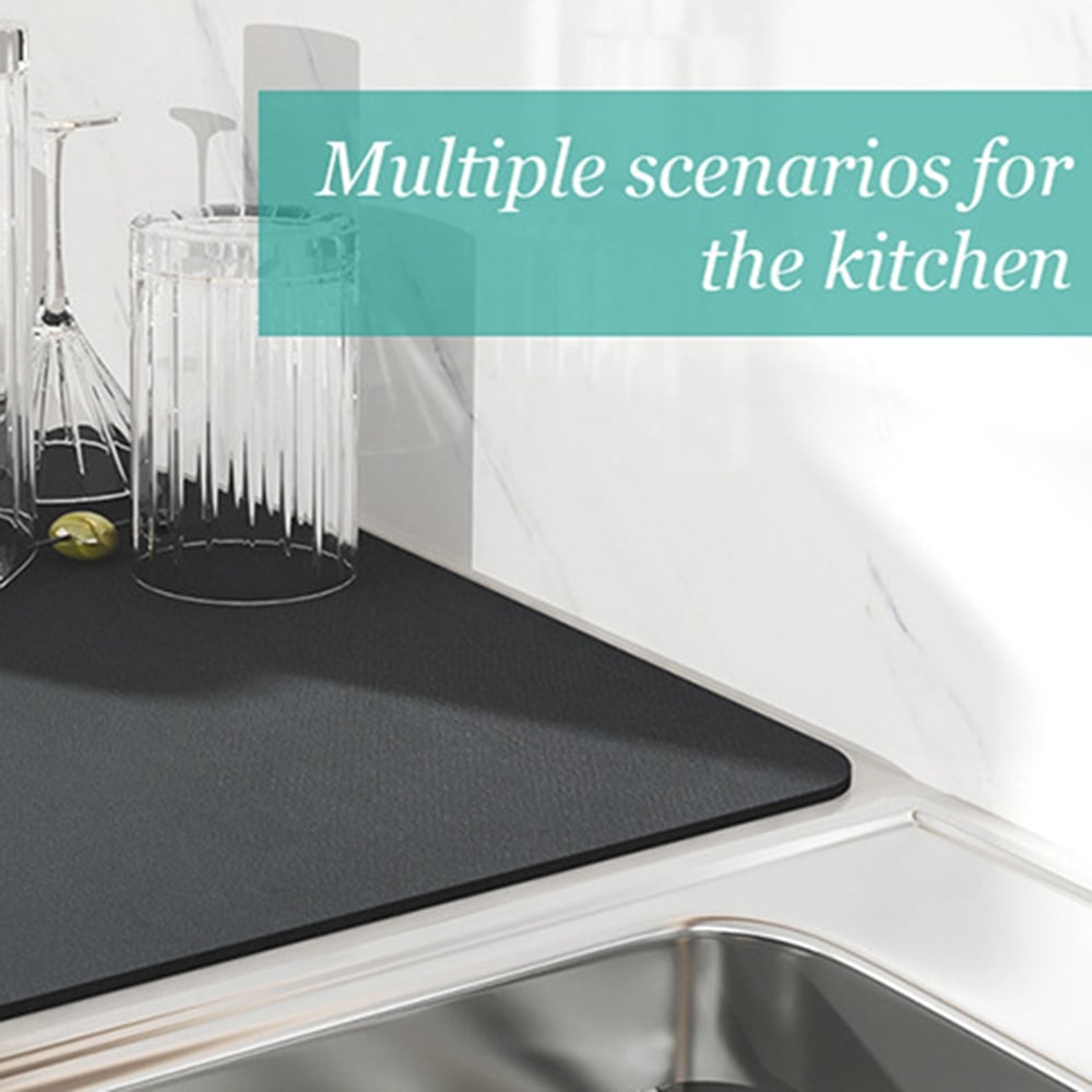 💞HAPPY WOMEN'S DAY SALE 40% OFF🔥 - Kitchen Super Absorbent Draining Mat