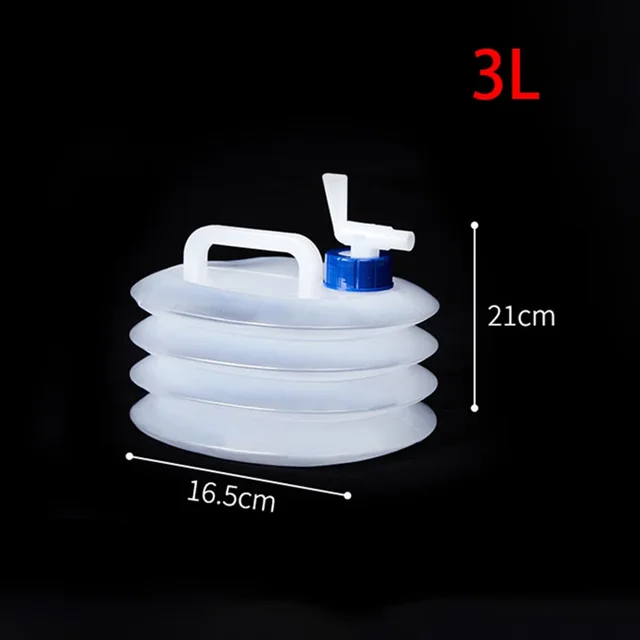 3L-15L Outdoor Foldable Water Bag Camping Picnic Water Containers Drinking Multifunction Telescopic Storage Water Bottle Durable