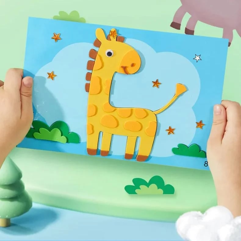 🔥LAST DAY 49% OFF-Cartoon EVA Sticker Toys - BUY 2 FREE SHIPPING