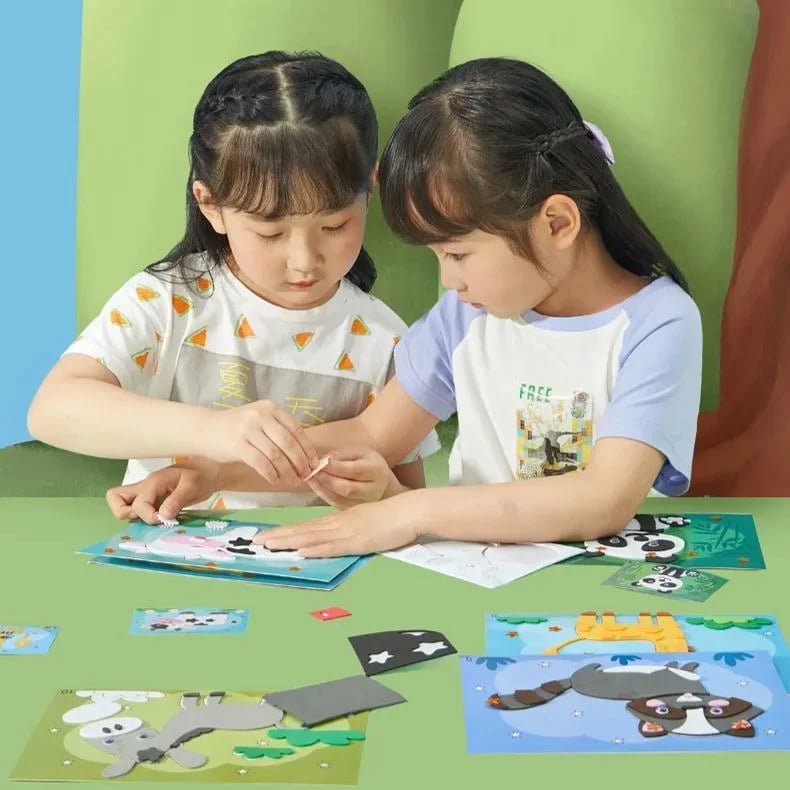 🔥LAST DAY 49% OFF-Cartoon EVA Sticker Toys - BUY 2 FREE SHIPPING