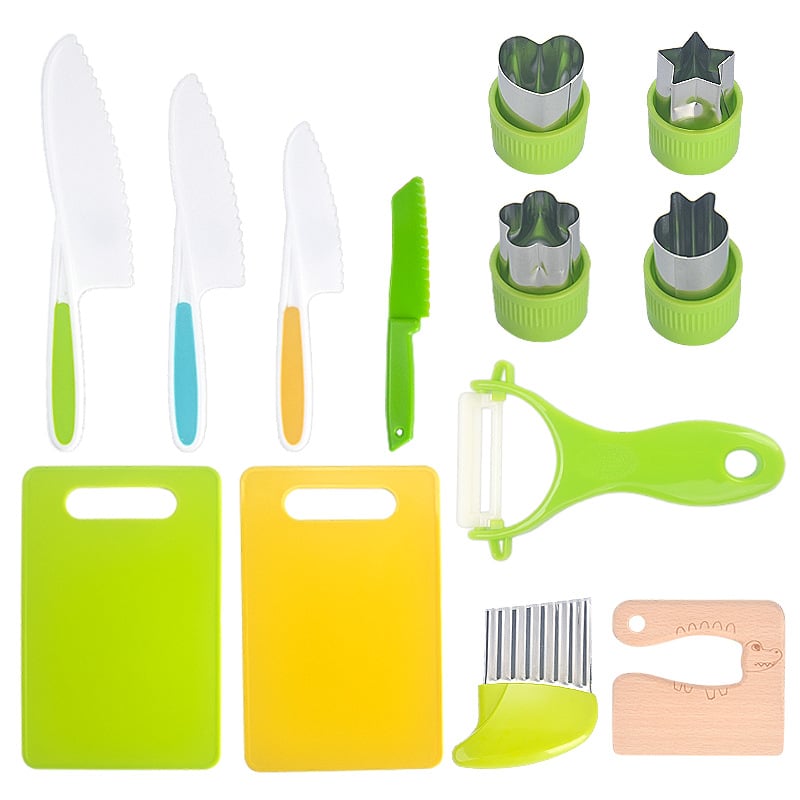 🔥 Hot Sale — 49% OFF🔥SafeSlice Kiddo Safe Kitchen Set