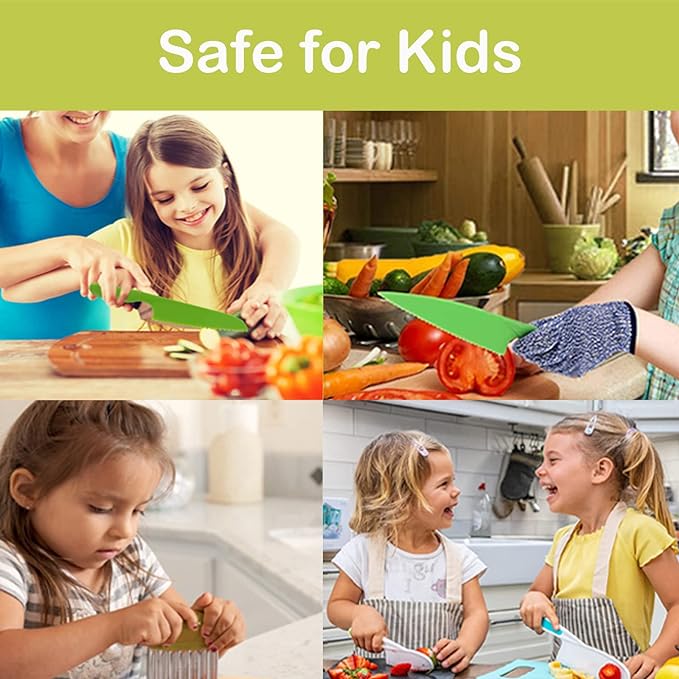 🔥 Hot Sale — 49% OFF🔥SafeSlice Kiddo Safe Kitchen Set