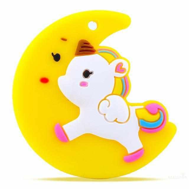 Food Grade Silicone Baby Teether - Unicorn