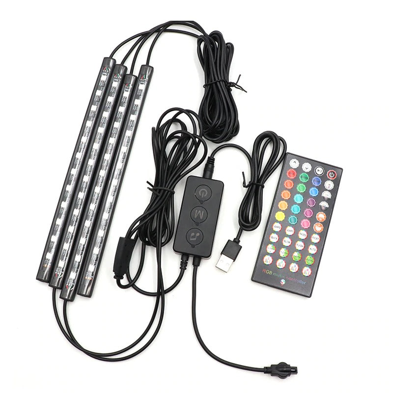 Multicolor Interior LED Lights for Car