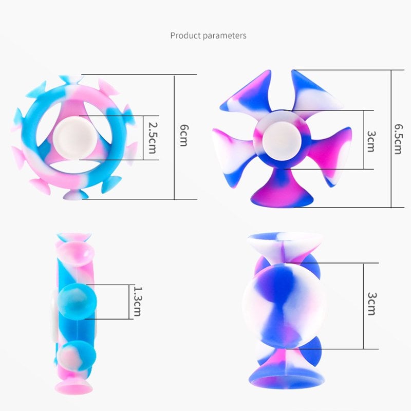 Suction Cup Gyro Toys