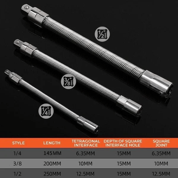 🔥 BIG SALE - 47% OFF🔥Electric Wrench Sleeve Universal Extension Rod 🔥Hot Sale🔥