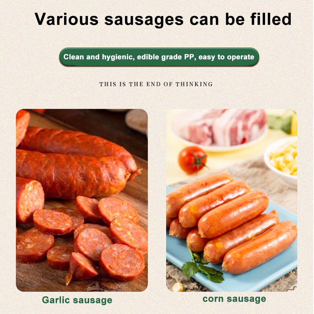 Manual Sausage Maker - Kitchen Meat Stuffing Tool