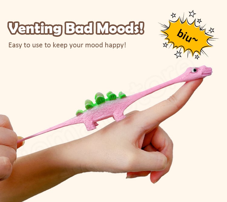 (🎅CHRISTMAS HOT SALE-49% OFF)🎁Slingshot Dinosaur Finger Toys, BUY 5 GET 3 FREE & FREE SHIPPING