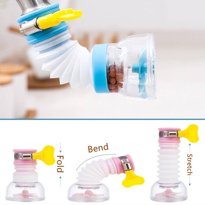 (🎁Hot Sale Now - SAVE 50% OFF)360 Adjustable Kitchen Faucet Tap(🔥BUY 3 GET 2 FREE)