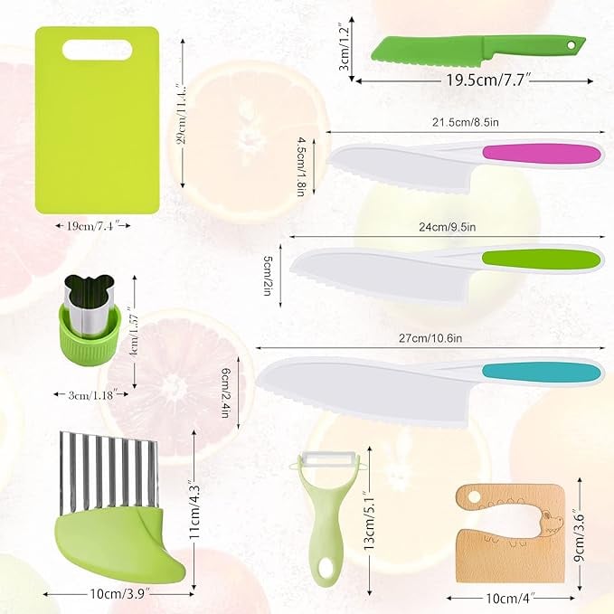 🔥 Hot Sale — 49% OFF🔥SafeSlice Kiddo Safe Kitchen Set