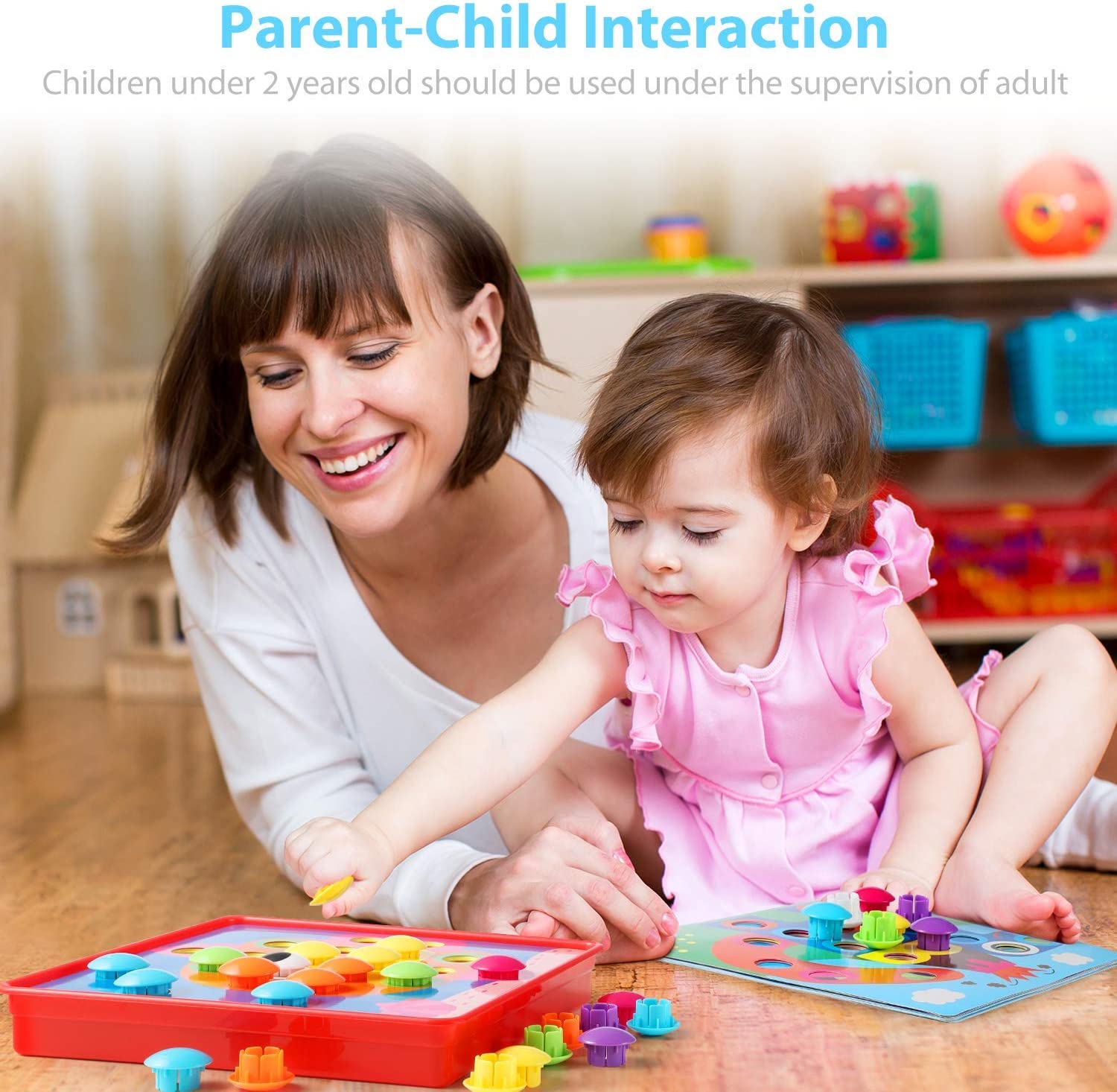 🔥Last Day Promotion 49% OFF - Button Art Toys for Toddlers